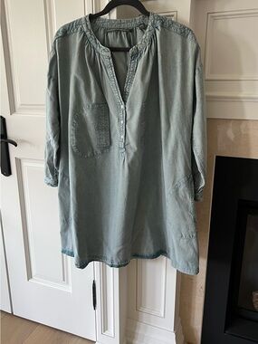 Twelfth Street by Cynthia Vincent Denim Mini Dress